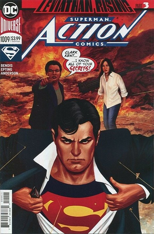 Cover of Action Comics (Vol 3) #1009. One of 250,000 Vintage American Comics on sale from Krypton!