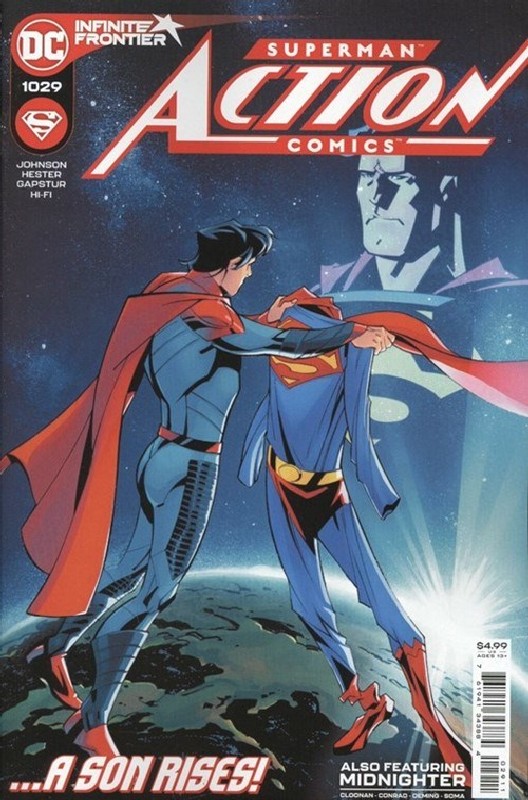 Cover of Action Comics (Vol 3) #1029. One of 250,000 Vintage American Comics on sale from Krypton!