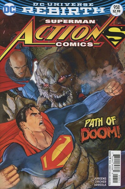 Cover of Action Comics (Vol 3) #958. One of 250,000 Vintage American Comics on sale from Krypton!