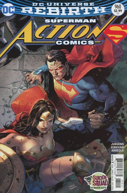 Cover of Action Comics (Vol 3) #960. One of 250,000 Vintage American Comics on sale from Krypton!