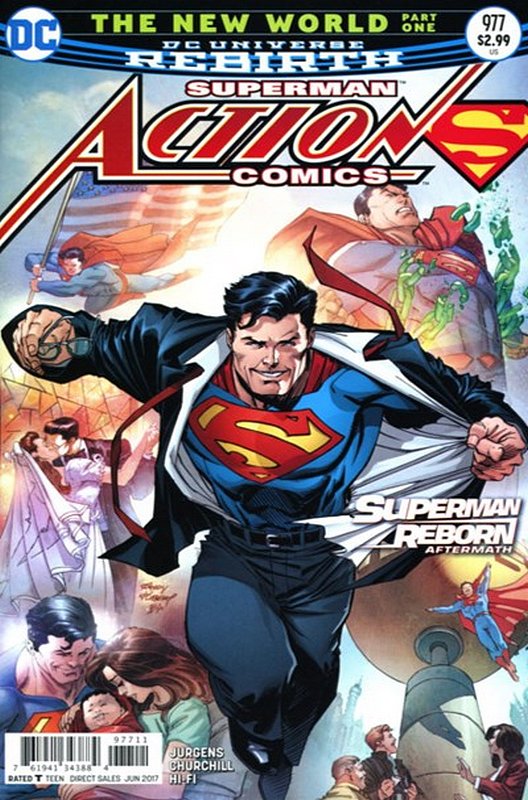 Cover of Action Comics (Vol 3) #977. One of 250,000 Vintage American Comics on sale from Krypton!