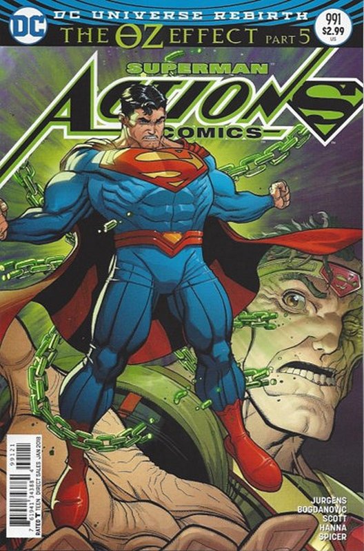 Cover of Action Comics (Vol 3) #991. One of 250,000 Vintage American Comics on sale from Krypton!