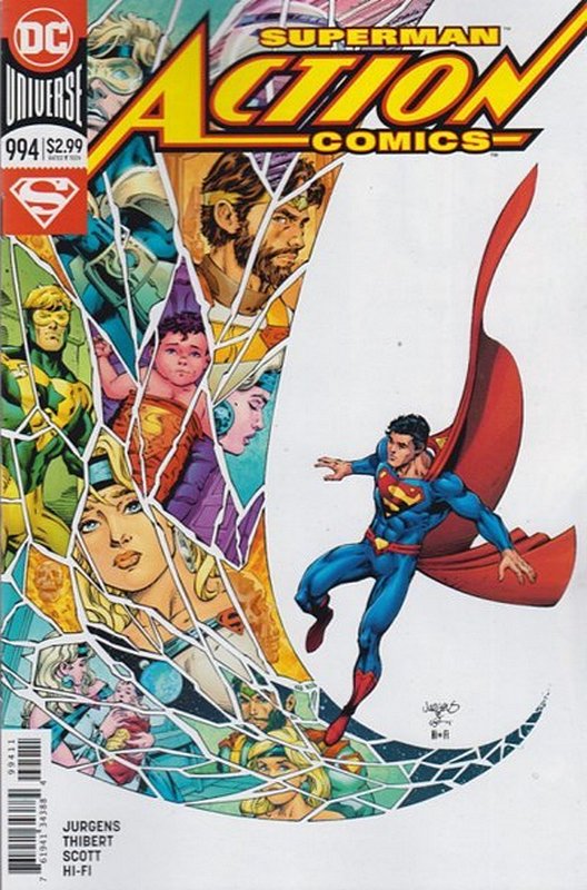 Cover of Action Comics (Vol 3) #994. One of 250,000 Vintage American Comics on sale from Krypton!