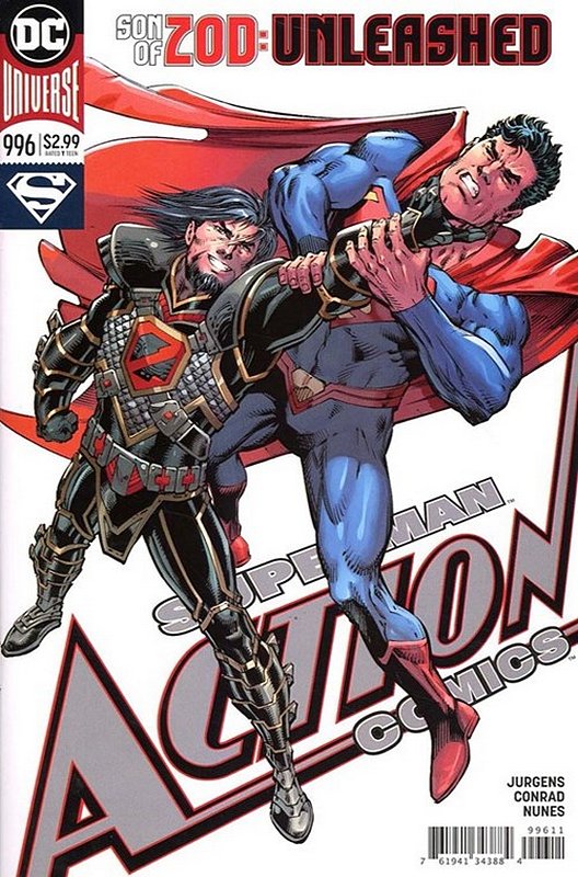 Cover of Action Comics (Vol 3) #996. One of 250,000 Vintage American Comics on sale from Krypton!