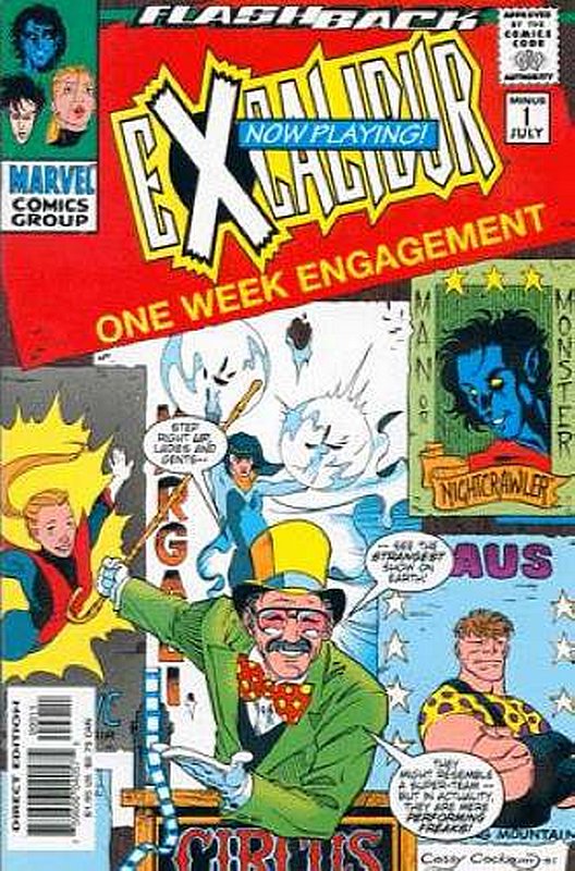 Cover of Excalibur (Vol 1) #-1. One of 250,000 Vintage American Comics on sale from Krypton!