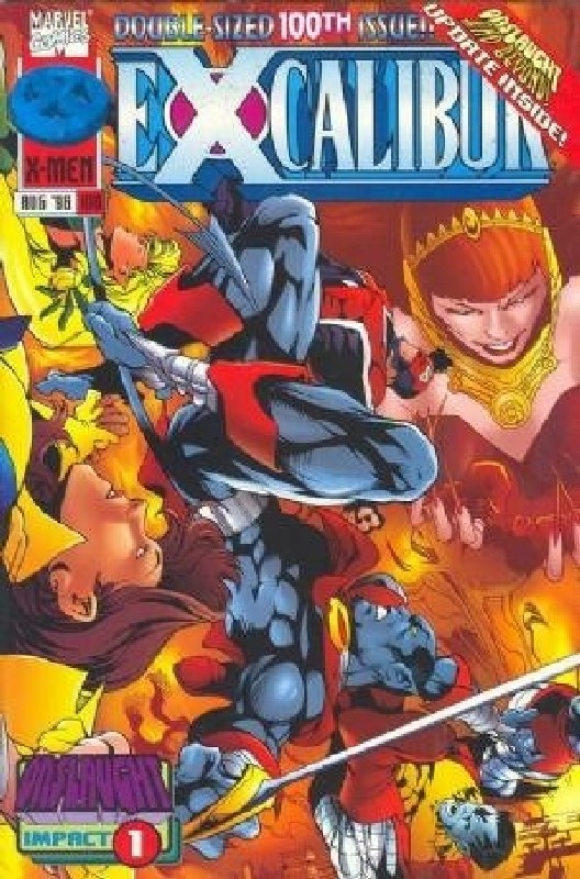 Cover of Excalibur (Vol 1) #100. One of 250,000 Vintage American Comics on sale from Krypton!