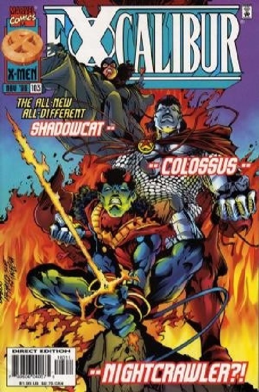 Cover of Excalibur (Vol 1) #103. One of 250,000 Vintage American Comics on sale from Krypton!