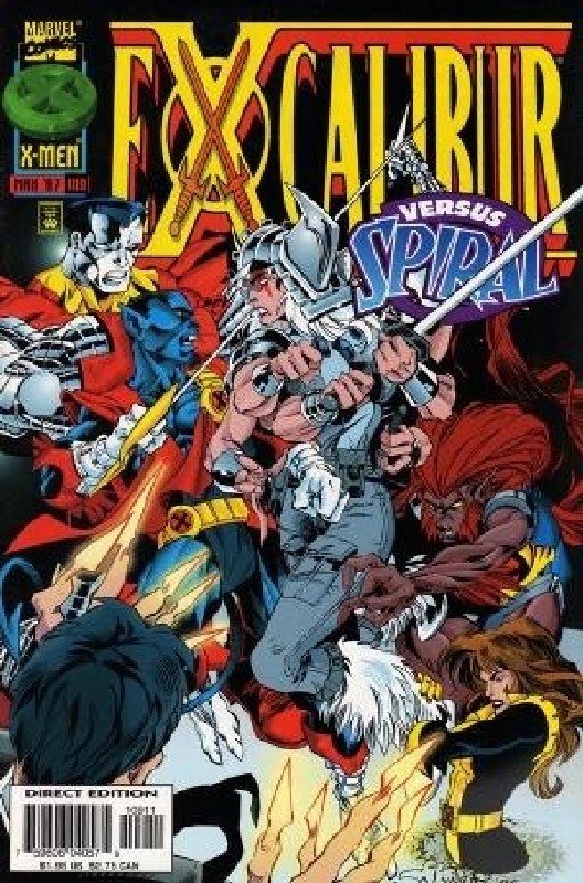Cover of Excalibur (Vol 1) #109. One of 250,000 Vintage American Comics on sale from Krypton!