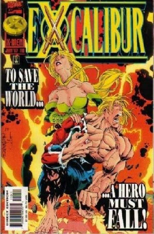 Cover of Excalibur (Vol 1) #110. One of 250,000 Vintage American Comics on sale from Krypton!