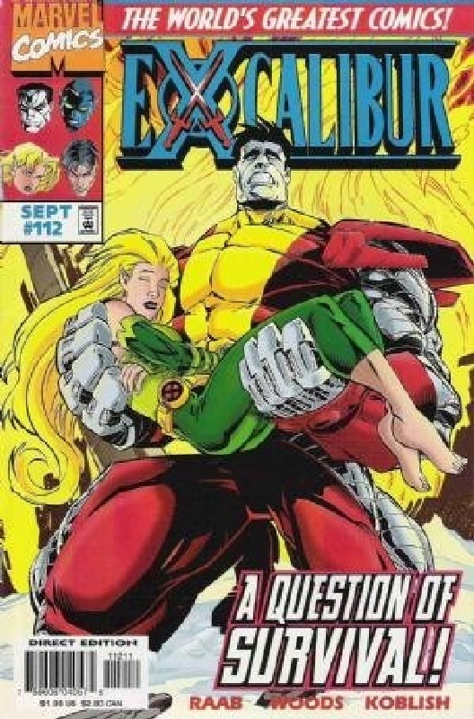Cover of Excalibur (Vol 1) #112. One of 250,000 Vintage American Comics on sale from Krypton!