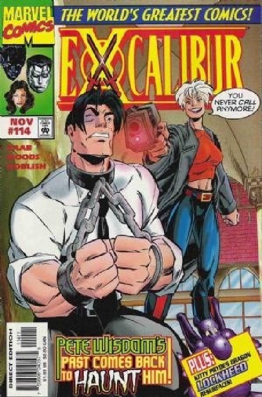 Cover of Excalibur (Vol 1) #114. One of 250,000 Vintage American Comics on sale from Krypton!