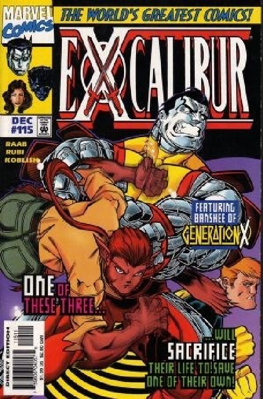 Cover of Excalibur (Vol 1) #115. One of 250,000 Vintage American Comics on sale from Krypton!