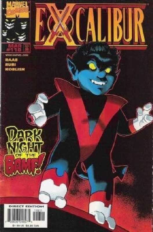 Cover of Excalibur (Vol 1) #118. One of 250,000 Vintage American Comics on sale from Krypton!