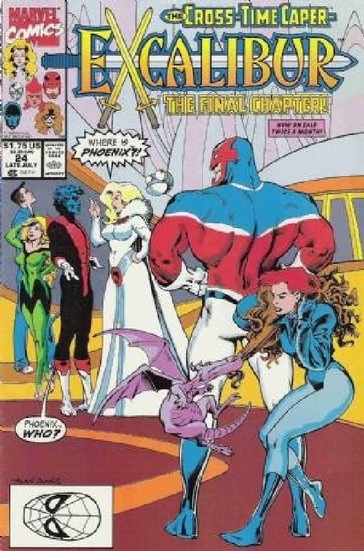 Cover of Excalibur (Vol 1) #24. One of 250,000 Vintage American Comics on sale from Krypton!