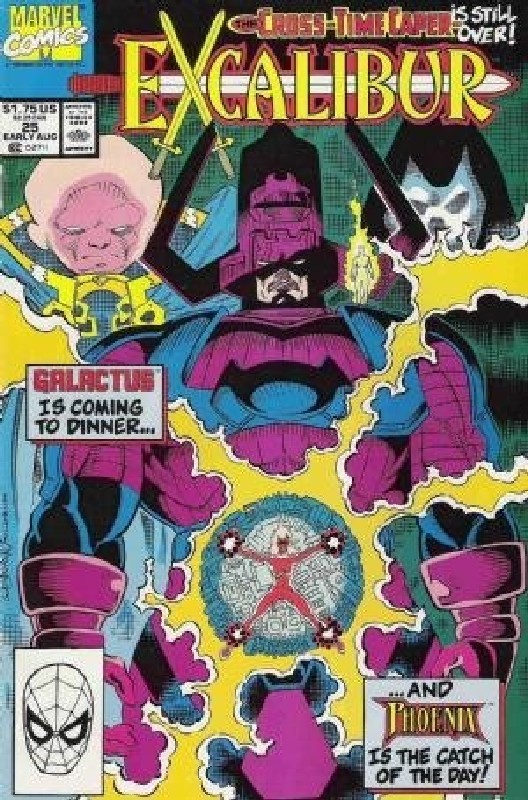 Cover of Excalibur (Vol 1) #25. One of 250,000 Vintage American Comics on sale from Krypton!