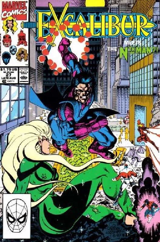 Cover of Excalibur (Vol 1) #27. One of 250,000 Vintage American Comics on sale from Krypton!