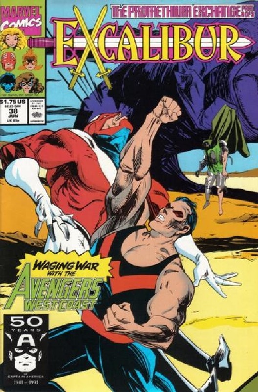 Cover of Excalibur (Vol 1) #38. One of 250,000 Vintage American Comics on sale from Krypton!