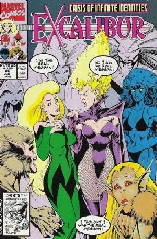 Cover of Excalibur (Vol 1) #46. One of 250,000 Vintage American Comics on sale from Krypton!