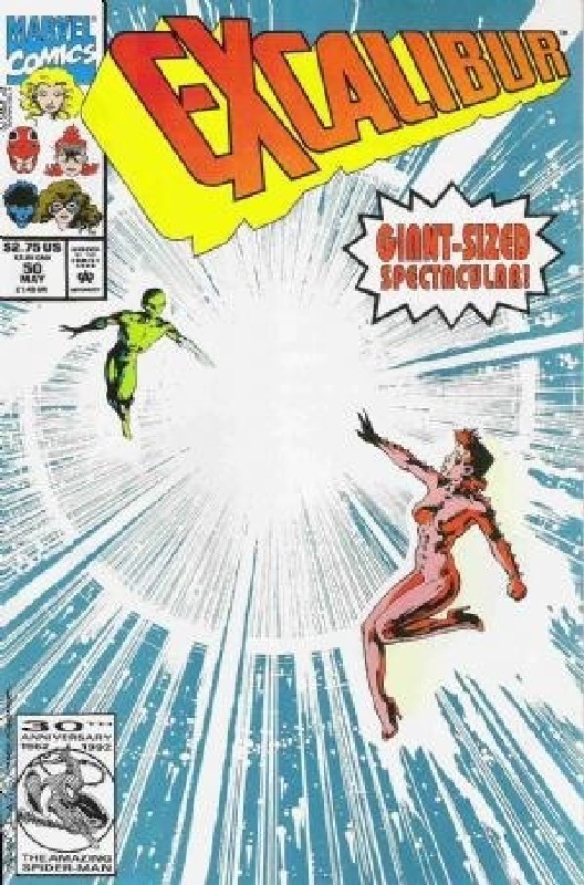 Cover of Excalibur (Vol 1) #50. One of 250,000 Vintage American Comics on sale from Krypton!