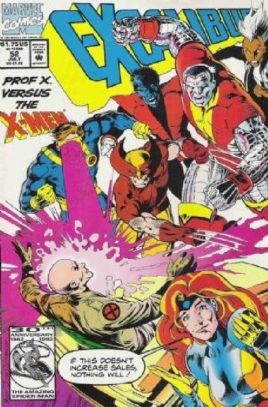 Cover of Excalibur (Vol 1) #52. One of 250,000 Vintage American Comics on sale from Krypton!