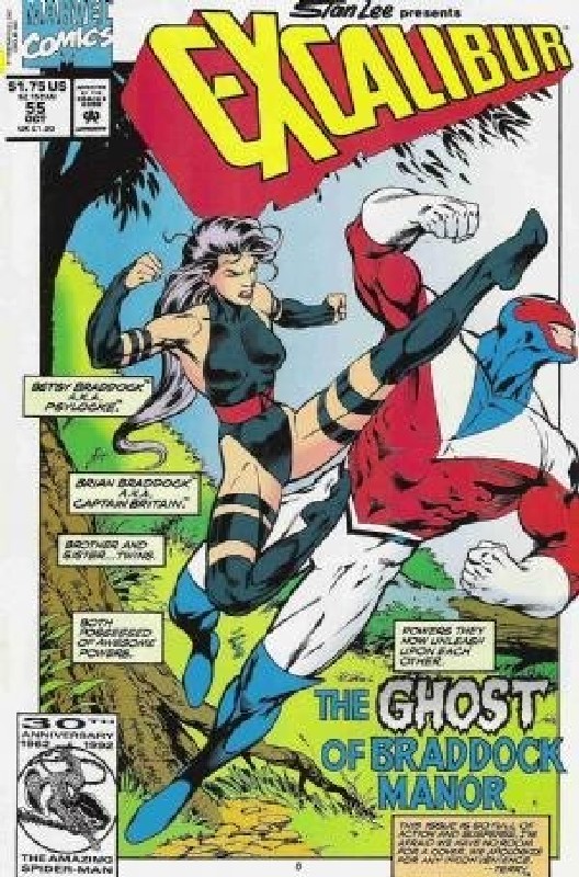 Cover of Excalibur (Vol 1) #55. One of 250,000 Vintage American Comics on sale from Krypton!