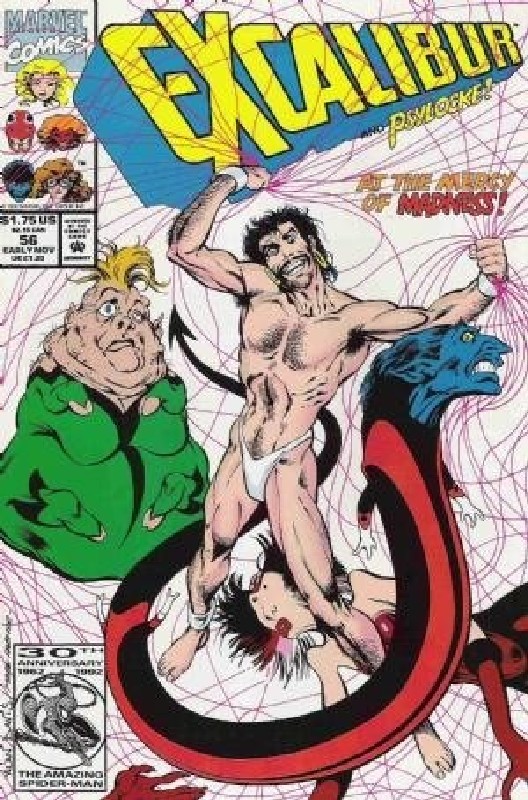 Cover of Excalibur (Vol 1) #56. One of 250,000 Vintage American Comics on sale from Krypton!