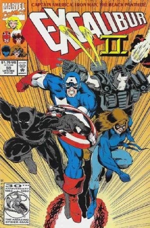 Cover of Excalibur (Vol 1) #59. One of 250,000 Vintage American Comics on sale from Krypton!