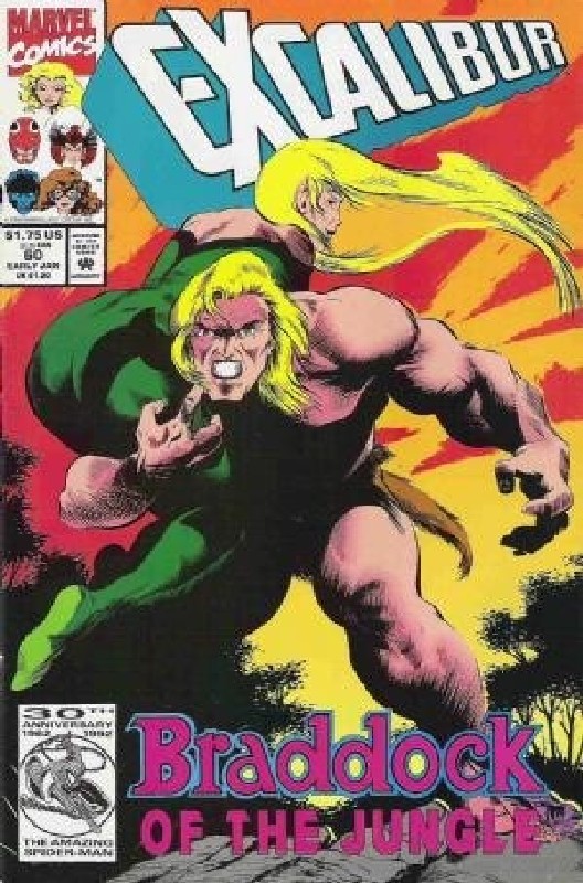 Cover of Excalibur (Vol 1) #60. One of 250,000 Vintage American Comics on sale from Krypton!