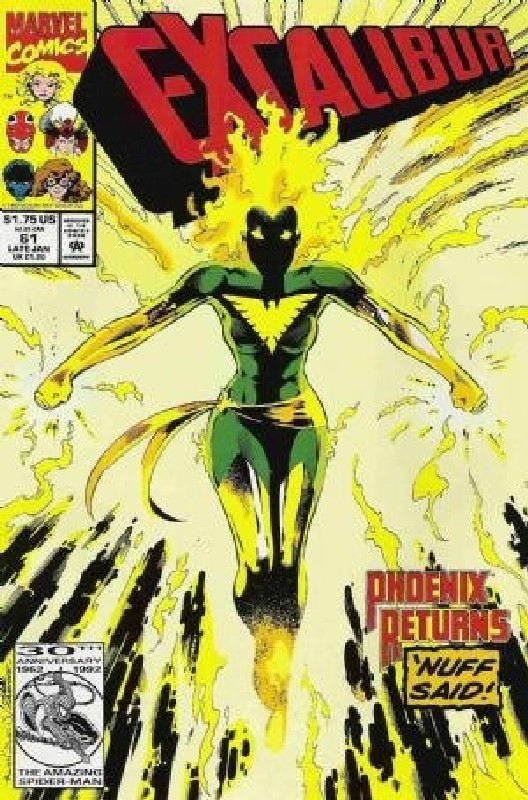 Cover of Excalibur (Vol 1) #61. One of 250,000 Vintage American Comics on sale from Krypton!