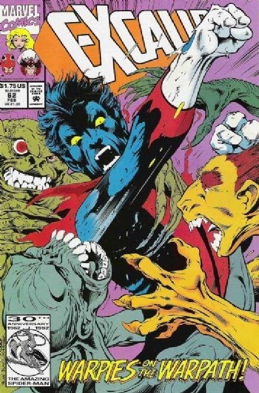 Cover of Excalibur (Vol 1) #62. One of 250,000 Vintage American Comics on sale from Krypton!