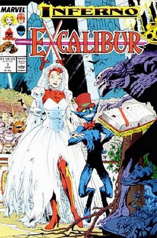 Cover of Excalibur (Vol 1) #7. One of 250,000 Vintage American Comics on sale from Krypton!