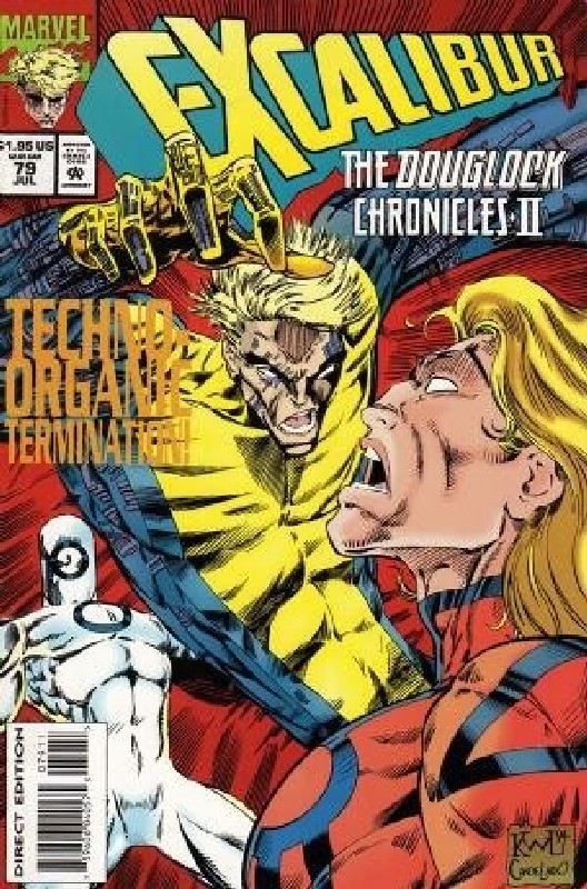Cover of Excalibur (Vol 1) #79. One of 250,000 Vintage American Comics on sale from Krypton!