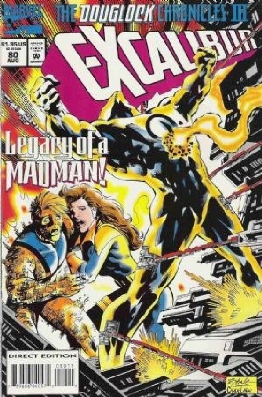 Cover of Excalibur (Vol 1) #80. One of 250,000 Vintage American Comics on sale from Krypton!