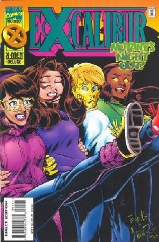 Cover of Excalibur (Vol 1) #91. One of 250,000 Vintage American Comics on sale from Krypton!