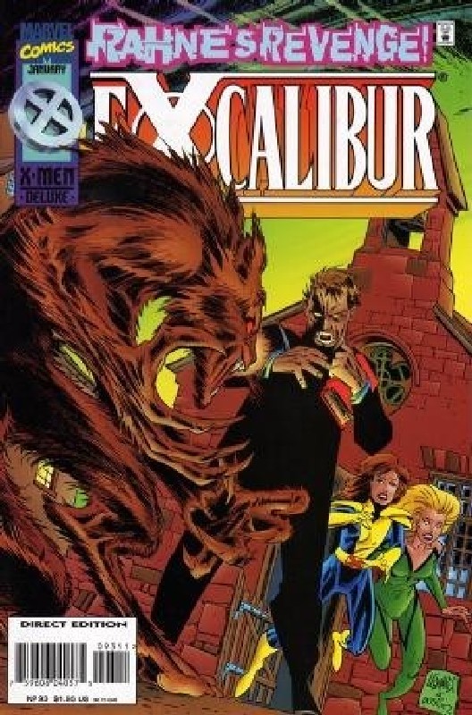 Cover of Excalibur (Vol 1) #93. One of 250,000 Vintage American Comics on sale from Krypton!