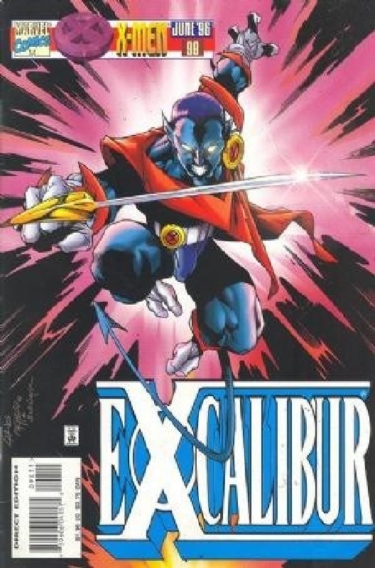 Cover of Excalibur (Vol 1) #98. One of 250,000 Vintage American Comics on sale from Krypton!