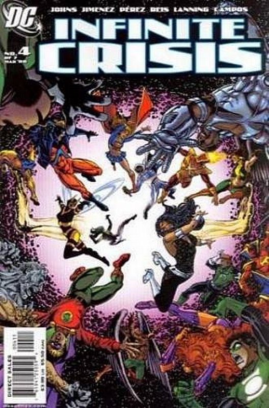 Cover of Infinite Crisis (2005 Ltd) #4. One of 250,000 Vintage American Comics on sale from Krypton!