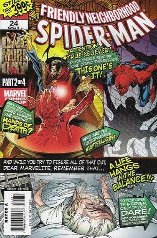 Cover of Friendly Neighborhood Spider-Man (Vol 1) #24. One of 250,000 Vintage American Comics on sale from Krypton!