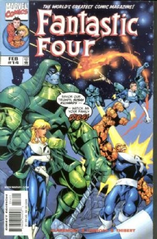 Cover of Fantastic Four (Vol 3) #14. One of 250,000 Vintage American Comics on sale from Krypton!