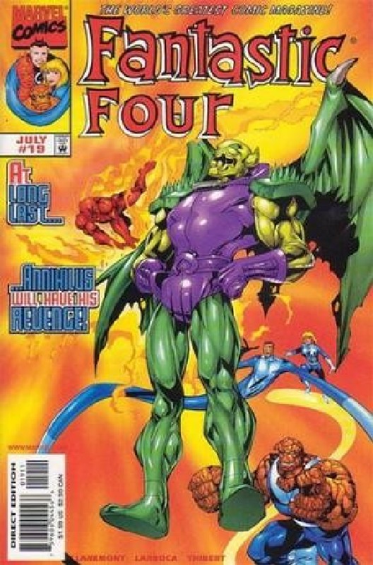 Cover of Fantastic Four (Vol 3) #19. One of 250,000 Vintage American Comics on sale from Krypton!