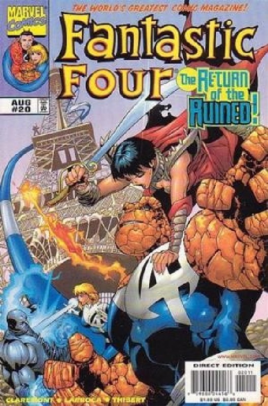 Cover of Fantastic Four (Vol 3) #20. One of 250,000 Vintage American Comics on sale from Krypton!
