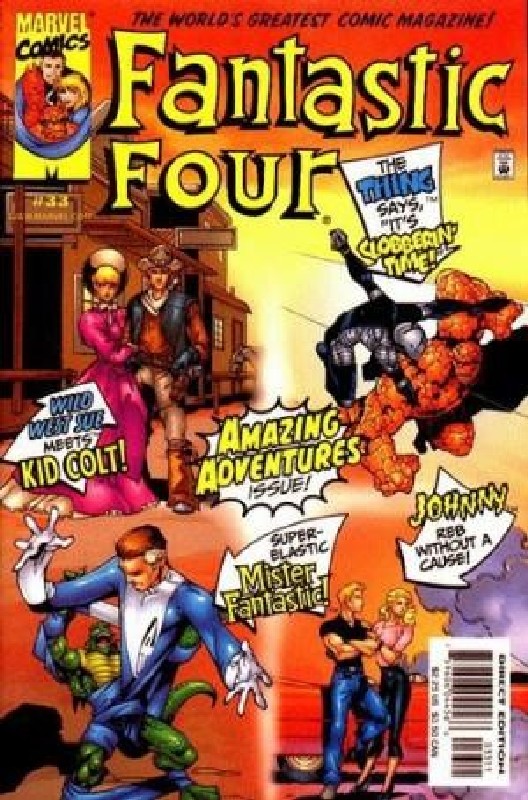 Cover of Fantastic Four (Vol 3) #33. One of 250,000 Vintage American Comics on sale from Krypton!