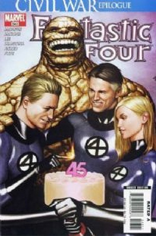 Cover of Fantastic Four (Vol 3) #543. One of 250,000 Vintage American Comics on sale from Krypton!