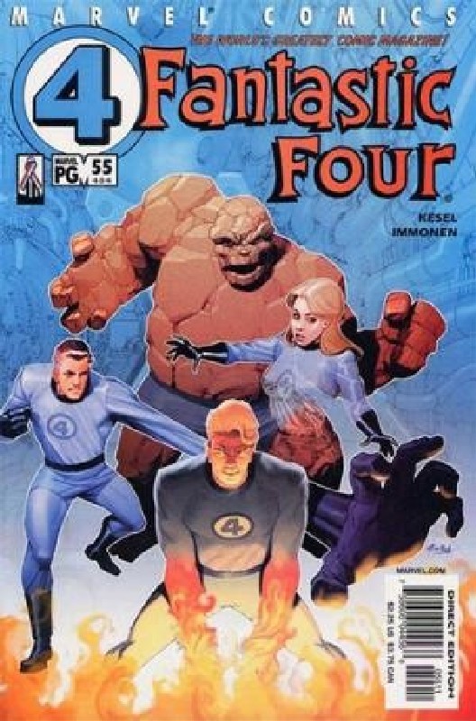 Cover of Fantastic Four (Vol 3) #55. One of 250,000 Vintage American Comics on sale from Krypton!