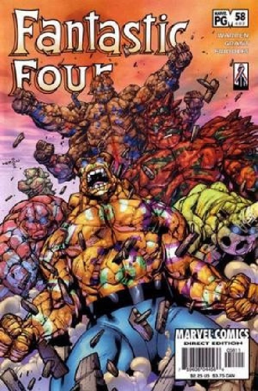 Cover of Fantastic Four (Vol 3) #58. One of 250,000 Vintage American Comics on sale from Krypton!