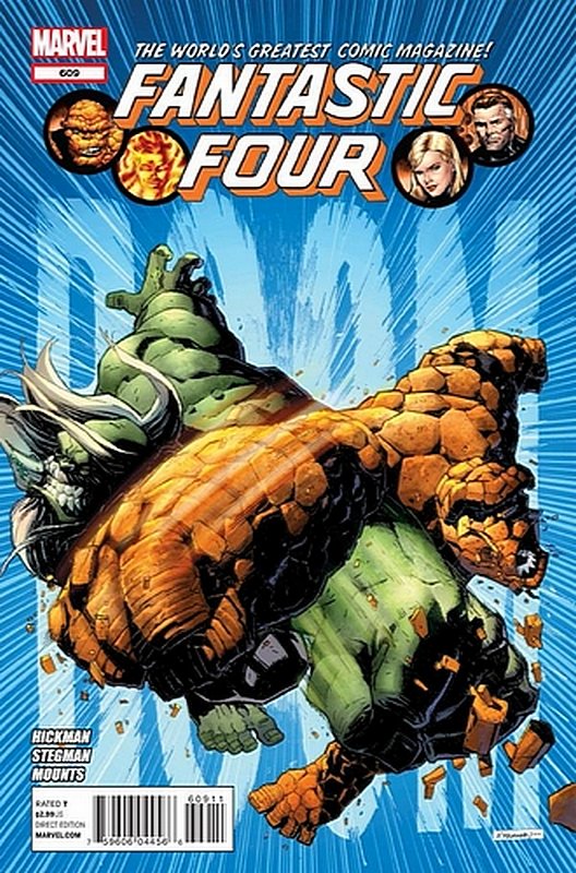 Cover of Fantastic Four (Vol 3) #609. One of 250,000 Vintage American Comics on sale from Krypton!