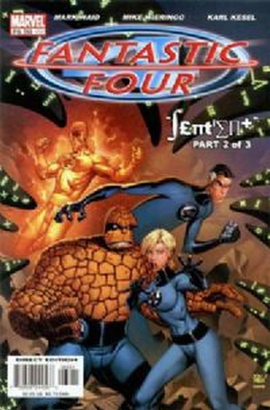 Cover of Fantastic Four (Vol 3) #63. One of 250,000 Vintage American Comics on sale from Krypton!