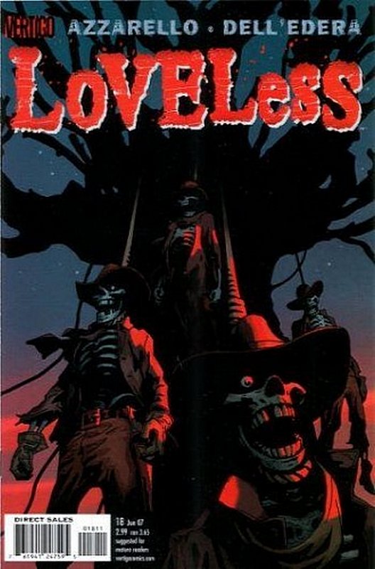 Cover of Loveless (Vol 1) #18. One of 250,000 Vintage American Comics on sale from Krypton!