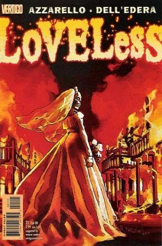 Cover of Loveless (Vol 1) #21. One of 250,000 Vintage American Comics on sale from Krypton!