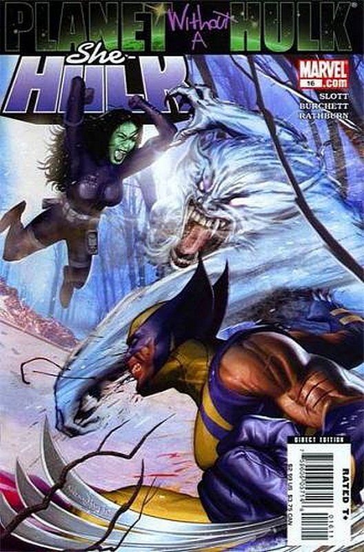 Cover of She-Hulk (Vol 4) #16. One of 250,000 Vintage American Comics on sale from Krypton!